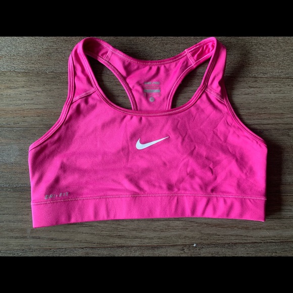 Nike Other - Nike size medium pink sports bra.